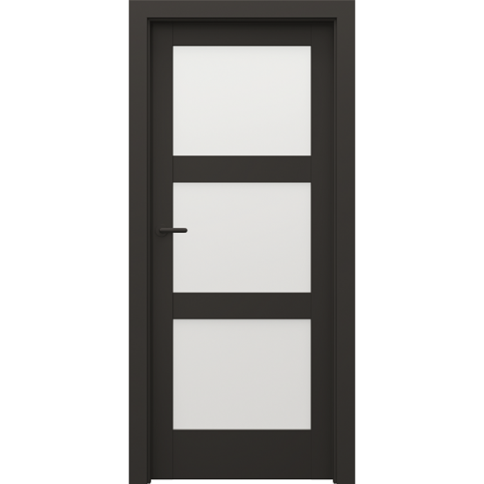 Usa cu toc reglabil PORTA VERTE HOME BLACK - Model N3 [1]