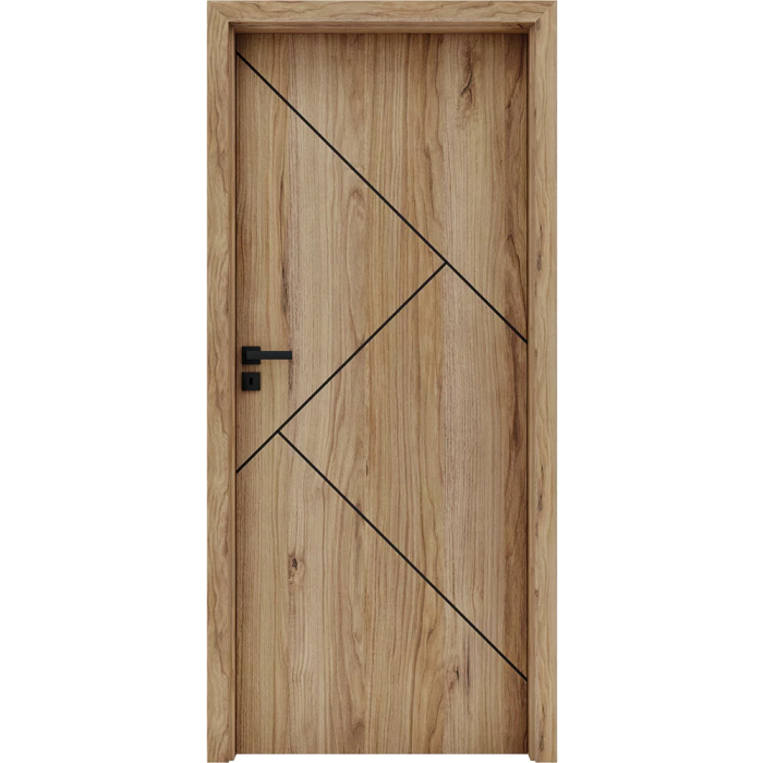 Usa de interior cu toc reglabil HDF - Frezaje decorative [14]
