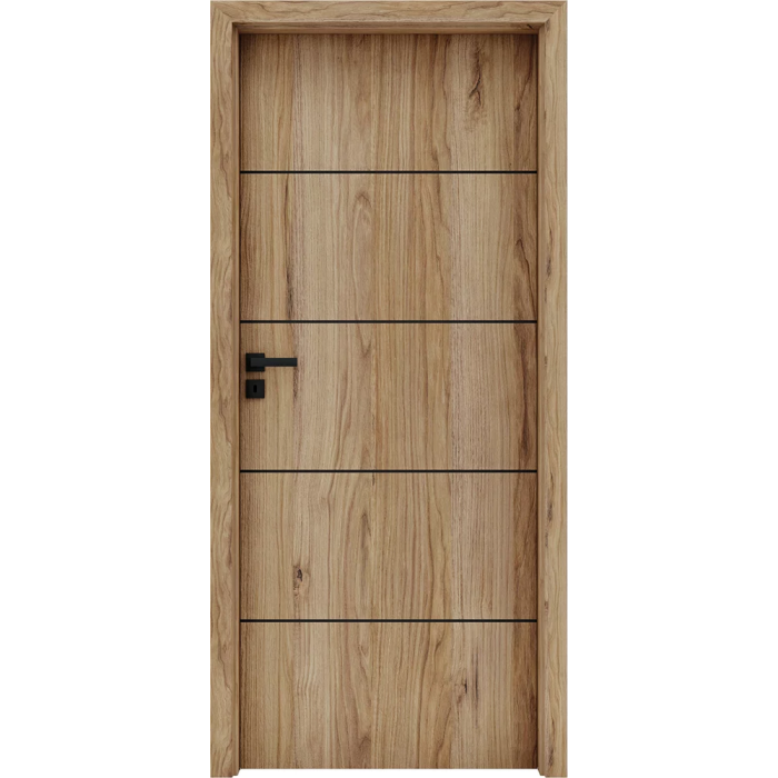 Usa de interior cu toc reglabil HDF - Frezaje decorative [12]