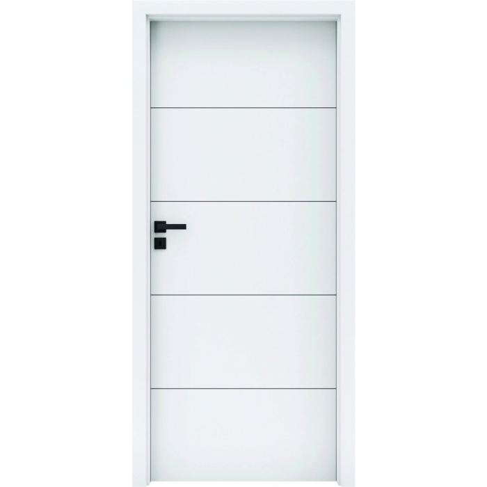 Usa de interior cu toc reglabil HDF - Frezaje decorative [4]