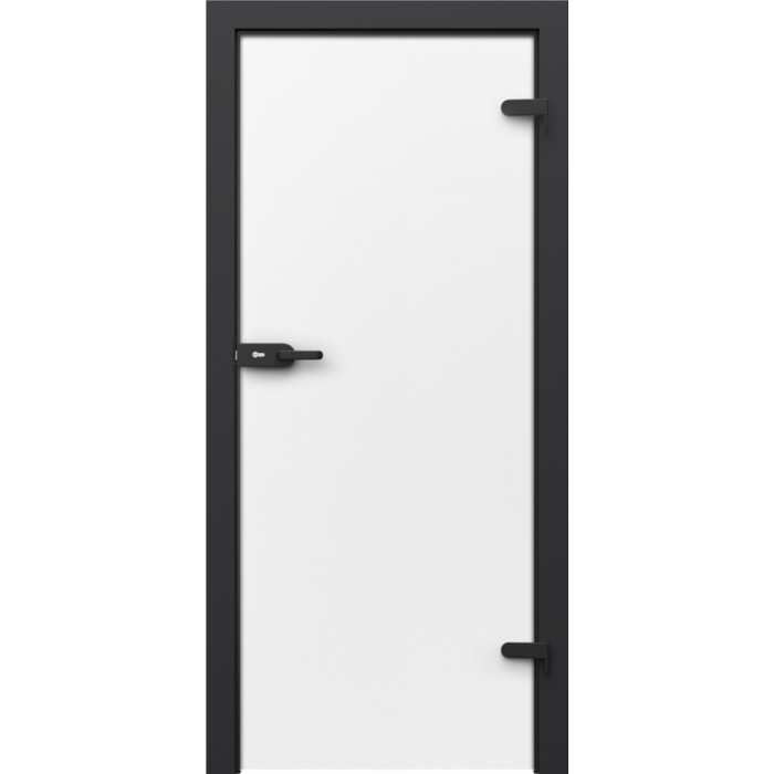 Usa PORTA PORTA GLASS CU STICLA MATA + TOC PORTA SYSTEM GK CPL NEGRU [1]