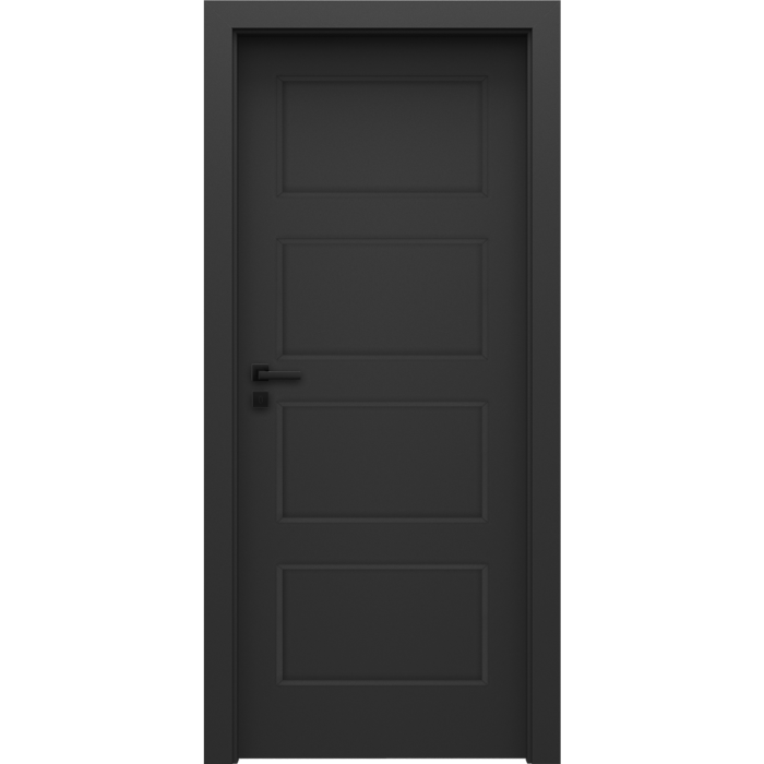 Usa de interior neagra - Porta FIT model H0 - CPL Negru [1]
