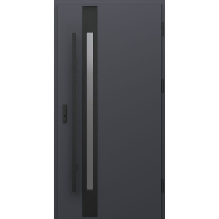 Usa exterior de intrare in casa Porta Thermo - Standard - Model Glass G.2 Antracit Structurat [1]