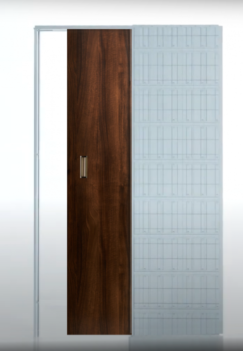 Usa glisanta cu model HDF incastrata in perete - Colectia ORIZONT 3.5 [1]
