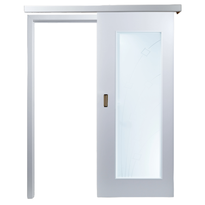 Usa glisanta HDF aplicata pe perete - Colectia LIGHT 2.2 [1]