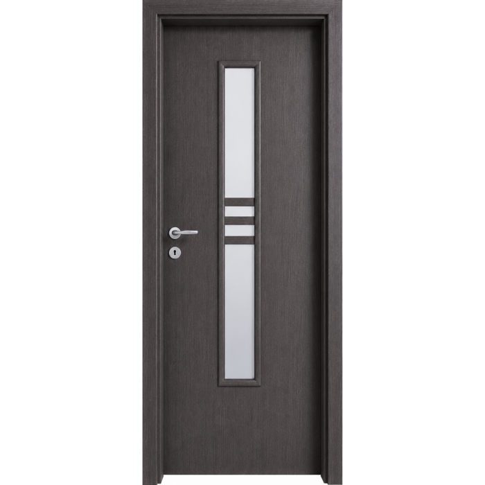 Usa HDF cu toc reglabil din MDF/PAL - Colectia LUIS 4.2 - Culoare Gri Antracit [1]