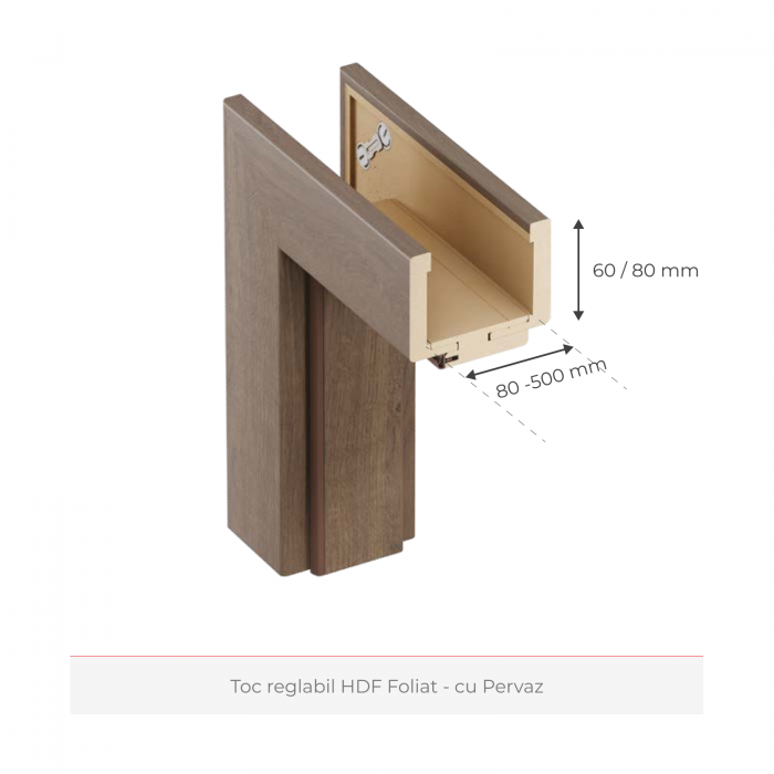 Usa interior HDF cu toc - Colectia STENOIR 7.2 Casmir [6]