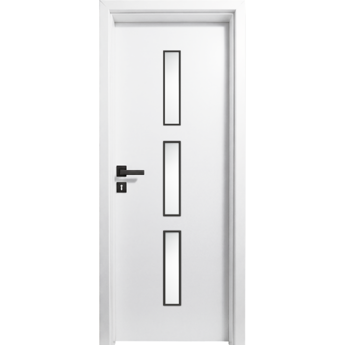 Usa interior Alba HDF cu toc reglabil din MDF/PAL - Colectia STENOIR Alb 7.4 [1]