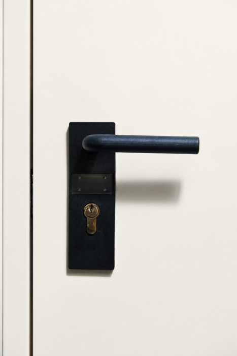 Usa metalica blat 40 mm din otel multifunctionala pentru boxa / magazie - RAL 9010 Alb - Deschidere Reversibila [2]