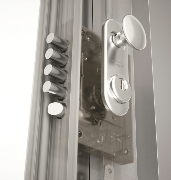 Pachet 12 x Usa metalica de intrare in apartament antiefractie RC3 - Dierre SPARTA 8 + Contratoc [3]