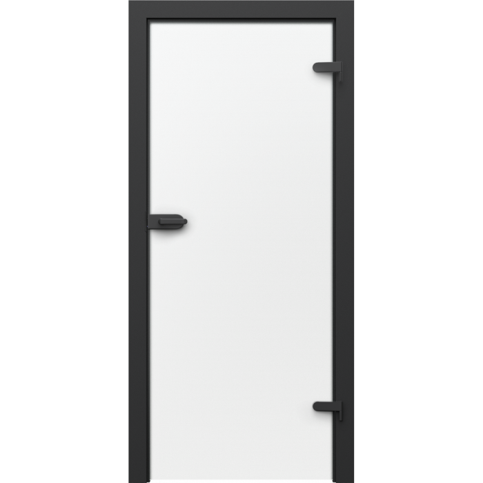 Usa PORTA PORTA GLASS CU STICLA TRANSPARENTA + TOC PORTA SYSTEM GK CPL NEGRU [1]