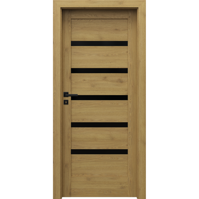 Usa PORTA VERTE HOME H5 (sticla neagra) PORTAPERFECT 3D + TOC PORTA SYSTEM [1]