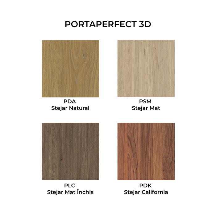 Usa PORTA VERTE HOME H5 (sticla neagra) PORTAPERFECT 3D + TOC PORTA SYSTEM [2]