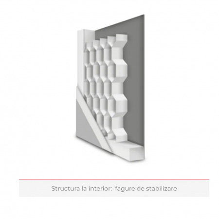 Usa de interior cu toc reglabil HDF - Frezaje decorative [6]