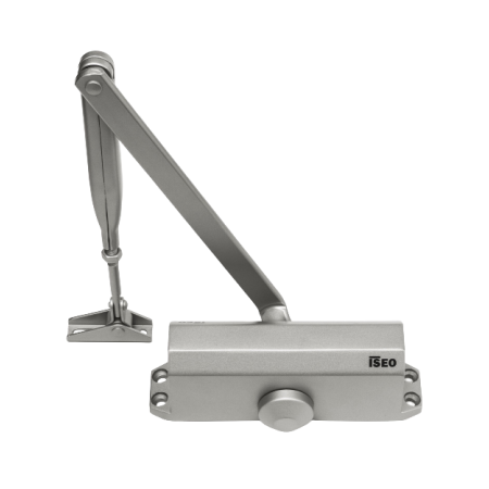 Accesorii Usi Antifoc - Amortizor hidraulic usi antifoc brat standard argintiu