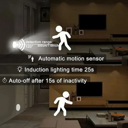 Lampa cu lumina LED si senzor de miscare [5]