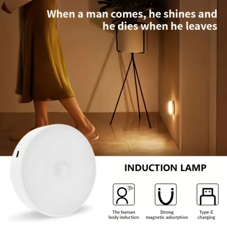 Lampa cu lumina LED si senzor de miscare [7]