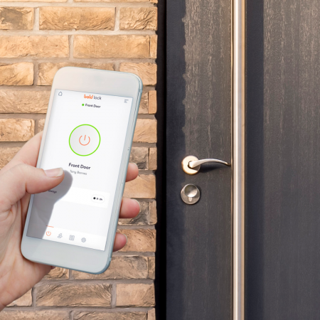 Cilindru SMART pentru usa intrare - Sistem keyless prin aplicatie [8]