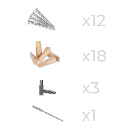 Kit complet de montaj pentru Usi metalice Tehnice [3]