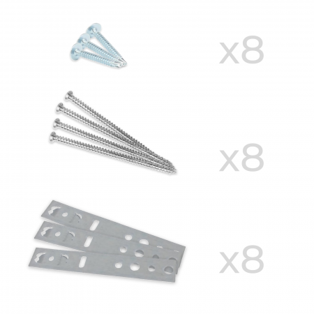 Kit de montaj universal pentru usi de interior, usi intrare in casa sau apartament [4]