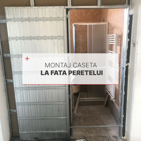 Kit glisare / culisare in perete - Caseta incastrata in perete gips-carton [5]