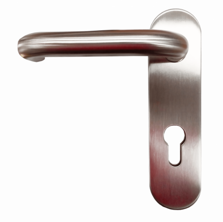 Maner Antifoc din Inox PZ maner+maner cu schild