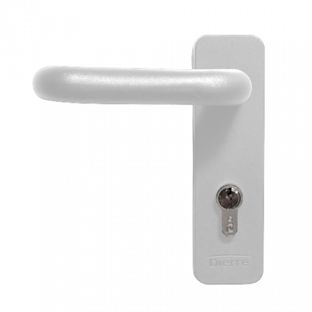 Maner Antifoc PZ maner+maner schild 8mm nylon Alb (RAL 9016) 0.5