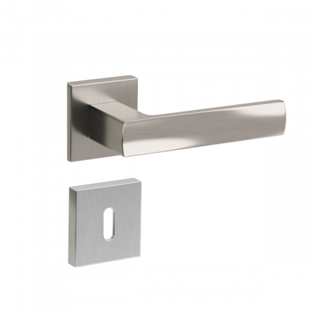 ACCESORII UȘI - Maner usa de interior - Euforia Q - Argintiu, Negru