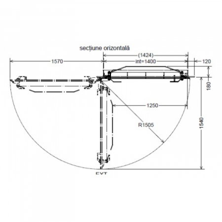 Panou Metalic buncar ALA PME2 Otel 1 Canat - 8mm [1]