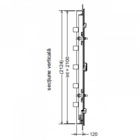 Panou Metalic buncar ALA PME2 Otel 1 Canat - 8mm [2]