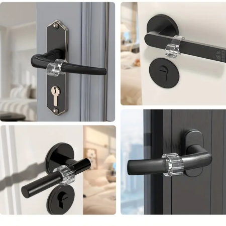 Set 6 buc Amortizor usa din silicon pentru maner [2]