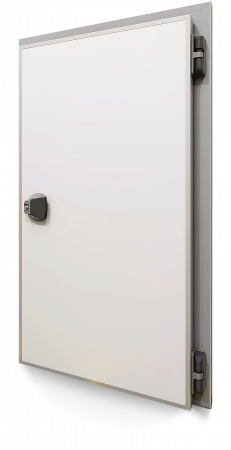 Usi frigorifice - Usa camera frigorifica batanta pentru congelare - Poliuretan 90 - Cu balamale - RAL 9010