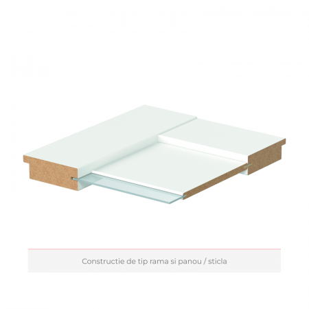 Usa de interior cu toc reglabil PORTA ORNATO Model 1 -Finisaj Lacuit Premium [5]