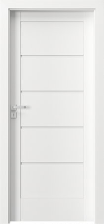 Usa de interior PORTA VERTE HOME G0 cu toc reglabil Alb MDF/PAL - Standard Ceh [5]