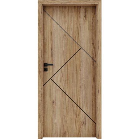 Usa de interior cu toc reglabil HDF - Frezaje decorative [13]