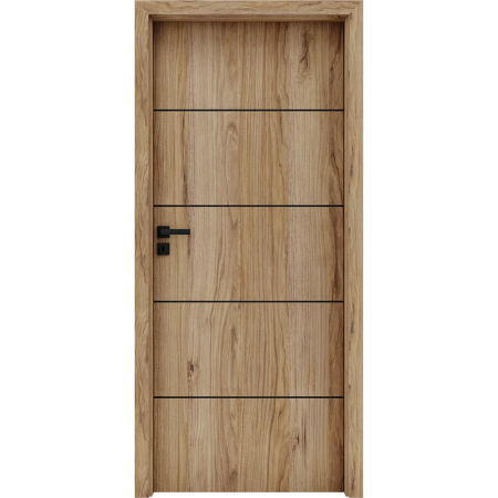 Usa de interior cu toc reglabil HDF - Frezaje decorative [11]