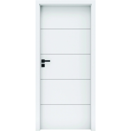 Usa de interior cu toc reglabil HDF - Frezaje decorative [3]