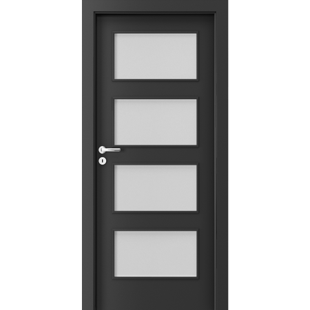 Usi PORTA Doors - Usa de interior neagra - Porta FIT model H4