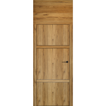 Usi PORTA Doors - Usa de interior PORTA LEVEL cu toc si insertii negre - Model C.3