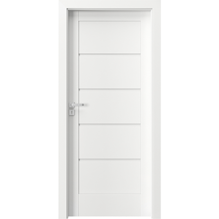 Usi PORTA Doors - Usa de interior PORTA VERTE HOME G0 cu toc reglabil Alb MDF/PAL - Standard Ceh