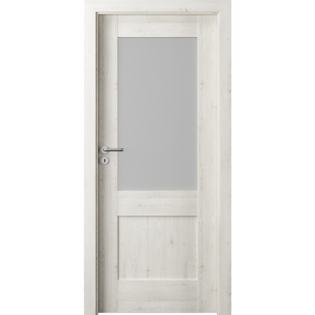 Usi de interior premium - Usa de interior PORTA VERTE PREMIUM cu toc reglabil - Model C1 - Finisaj Pin Norvegian