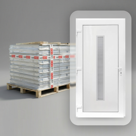 Pachete PROMO - Pachet 12 x Usa de intrare casa exterior Eko-Therm365 cu geam termoizolanta, sigura, eficienta