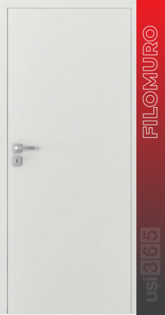 Pachet 10 x Usa Filomuro Hide / cu toc ascuns PORTA Doors Alb - Miez Fagure Stabilizare [1]