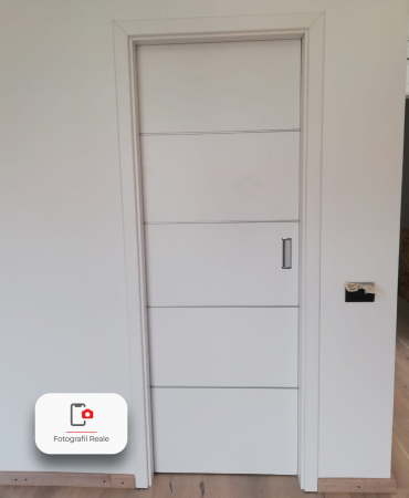 Usa glisanta cu model HDF incastrata in perete - Colectia ORIZONT 3.5 [3]