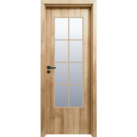 Usa HDF cu toc reglabil din MDF/PAL - Colectia VINTAGE 5.4 - Culoare Gri Antracit [8]