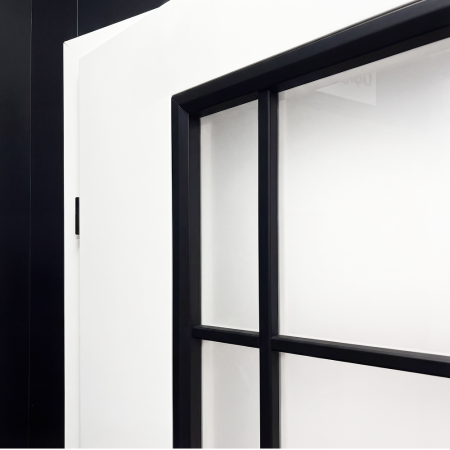 Usa interior Alba HDF cu toc reglabil din MDF/PAL - Colectia STENOIR Alb 7.4 [2]