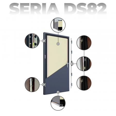 Usa Metalica din otel de intrare in casa Turenwerke DS82 [3]
