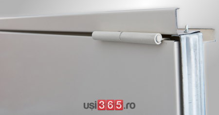 Usa metalica dubla blat 40 mm din otel multifunctionala pentru boxa RAL 9001 / Alb Crem [1]
