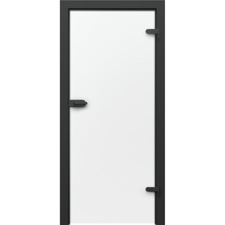 Usi Sticla - Usa PORTA PORTA GLASS CU STICLA TRANSPARENTA + TOC PORTA SYSTEM GK CPL NEGRU