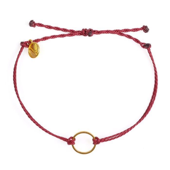 Bratara din Snur Velar Gold Circle [1]